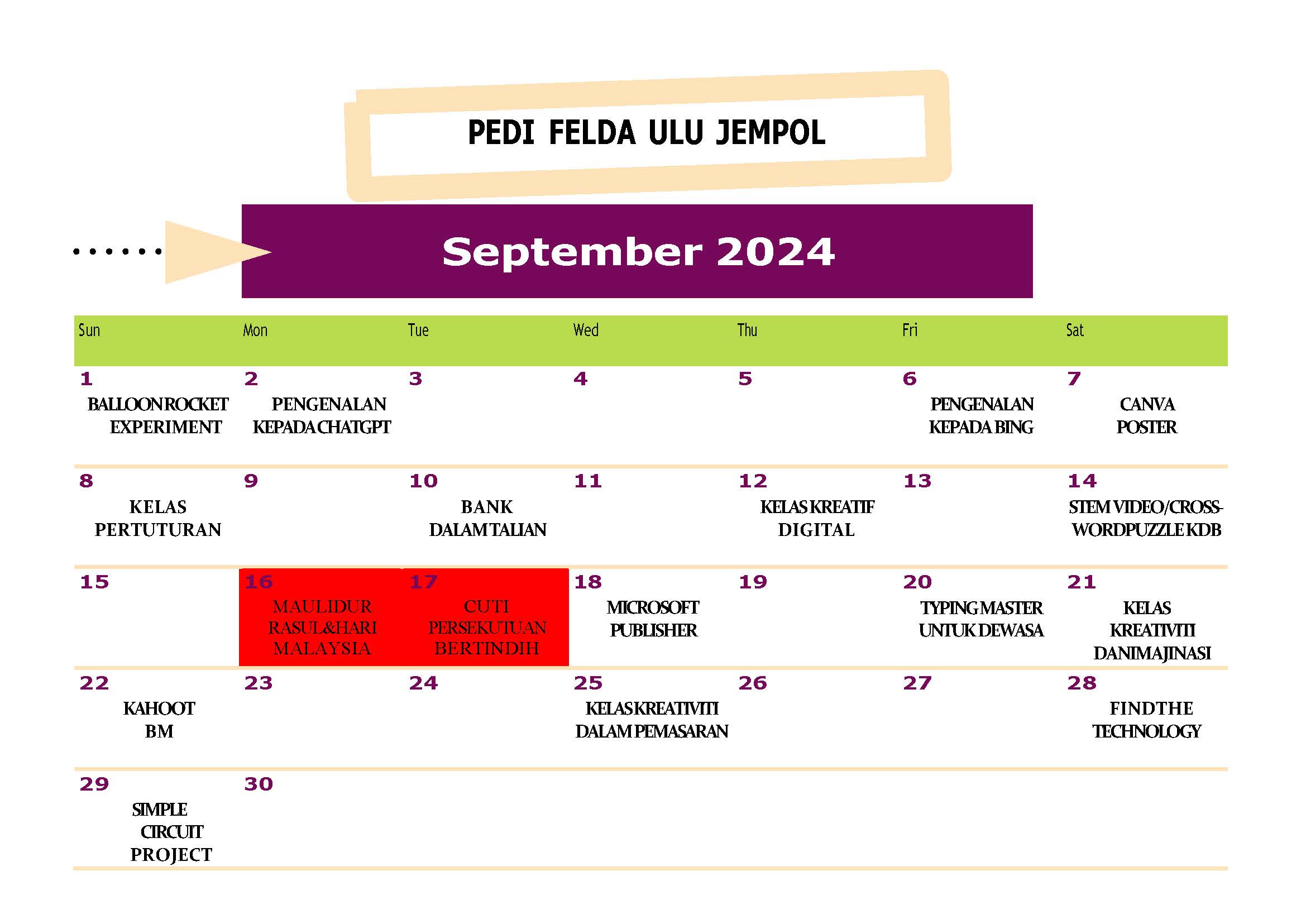 MASTERPLAN 2024 PEDI FELDA ULU JEMPOL Page 10