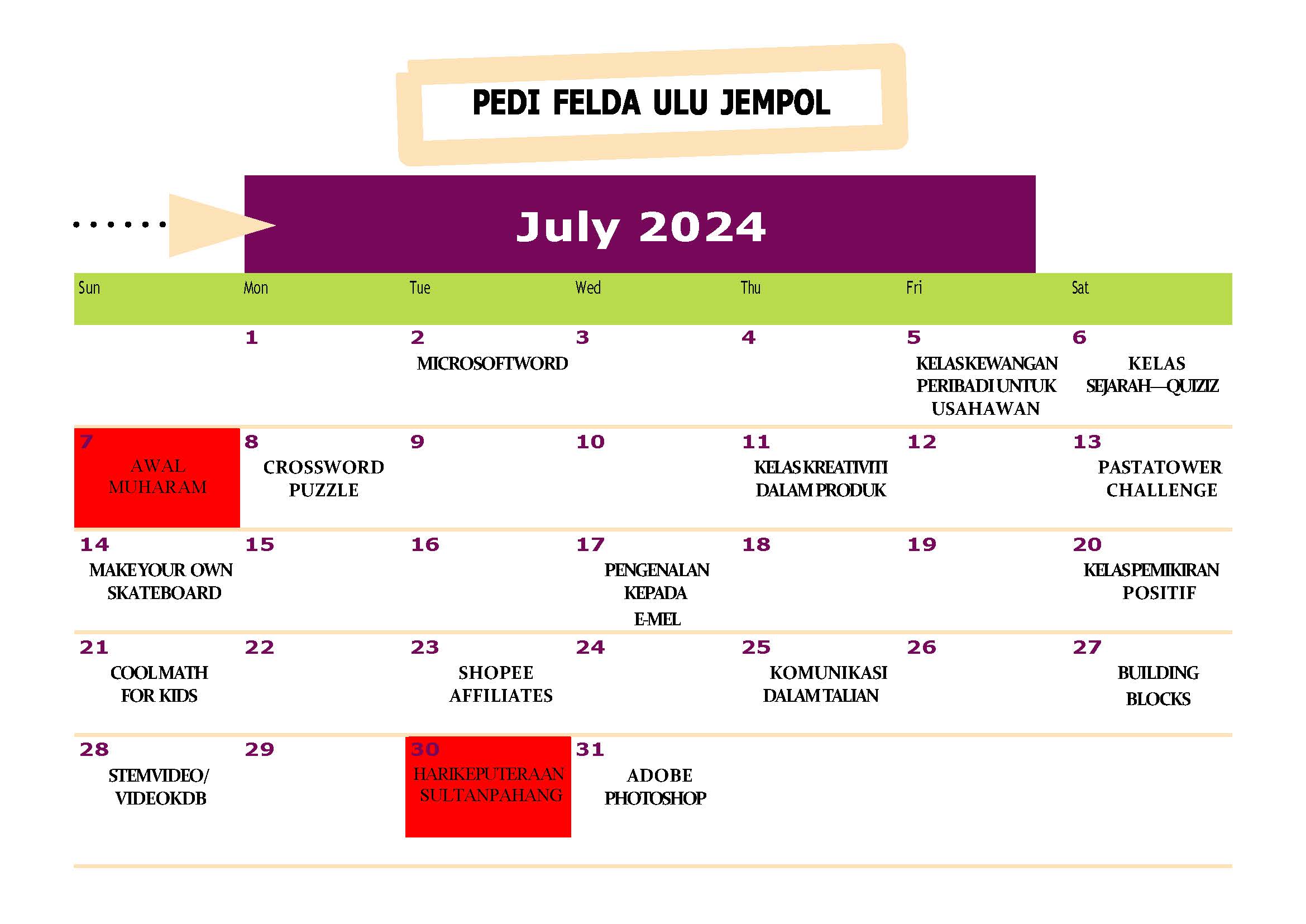 MASTERPLAN 2024 PEDI FELDA ULU JEMPOL Page 08